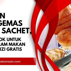 Mesin Pengemas Roti Sachet
