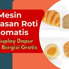 Mesin Kemasan Roti Otomatis