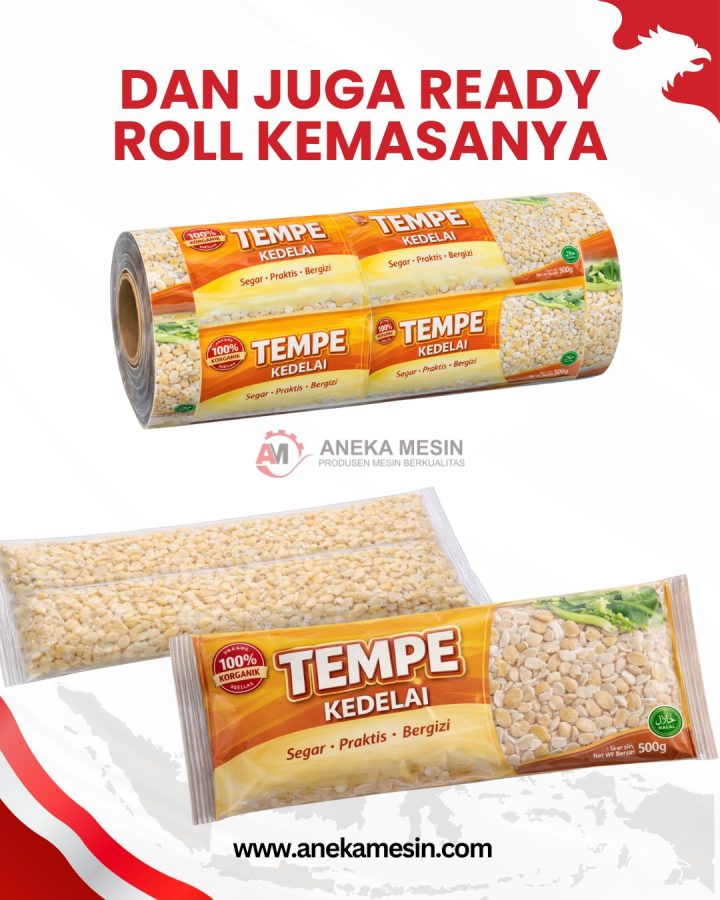 Mesin Bungkus Tempe Otomatis: Solusi Praktis untuk Pengemasan Produk Tempe Kedelai Secara Masal