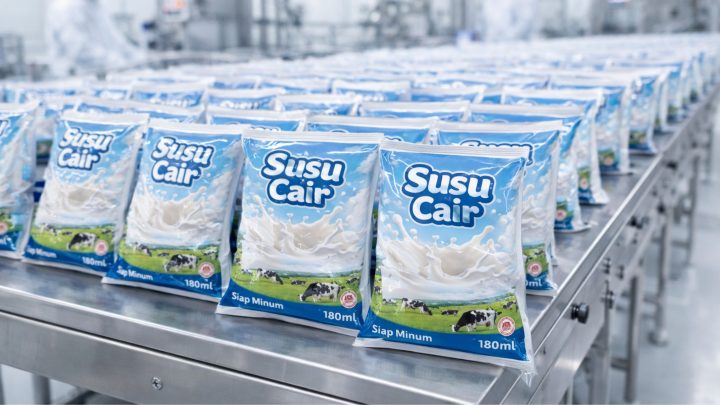 Mesin Pengemas Susus UHT