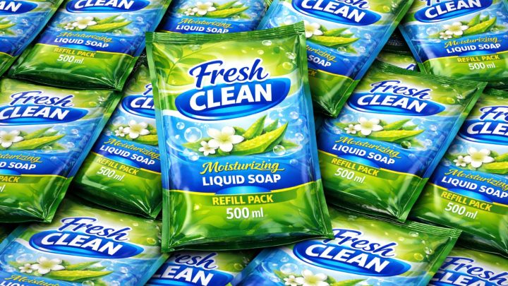 Mesin Kemasan Sabun Cair,