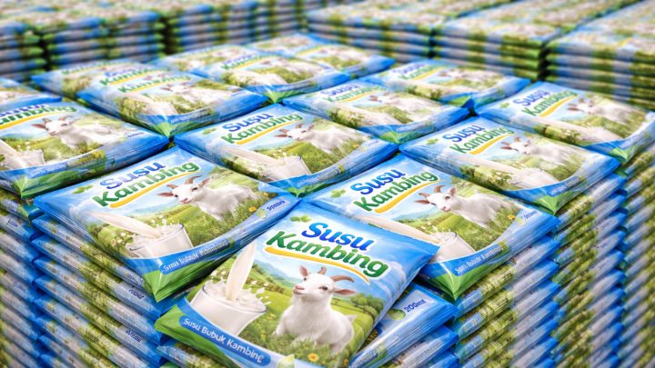 Mesin Packing Susu Kambing otomatis