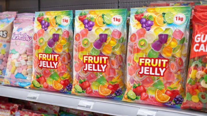 Mesin pengemas jelly