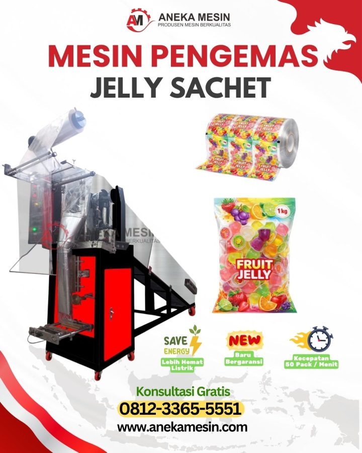 Mesin pengemas jelly