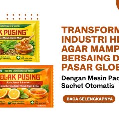 Mesin Kemasan Obat Herbal