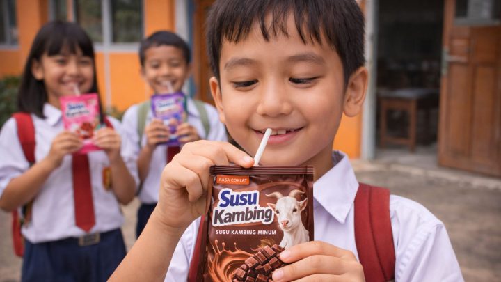 Mesin Pengemas Susu Kambing