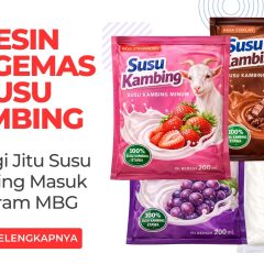 Mesin Pengemas Susu Kambing