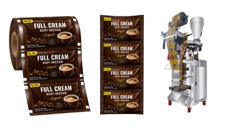 Mesin Pengemas Sachet Renteng kopi bubuk