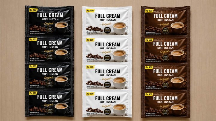 Mesin Pengemas Sachet Renteng kopi bubuk