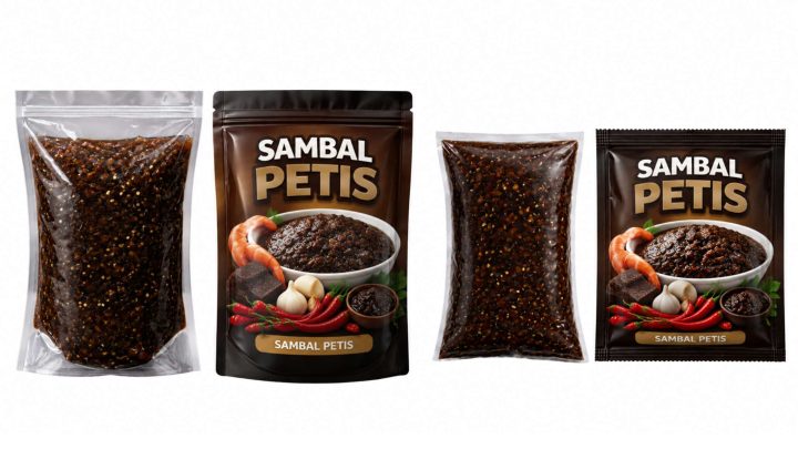Mesin kemasan sambal petis sachet
