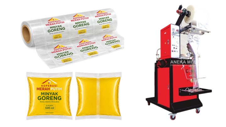 Mesin kemasan minyak goreng sachet