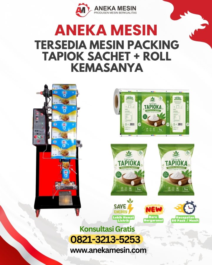 Mesin Pengemas Tapioka sachet