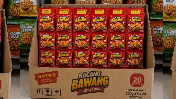 Mesin Bungkus Snack Kacang