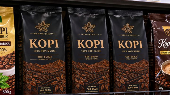 Mesin Pengemas Kopi Bubuk