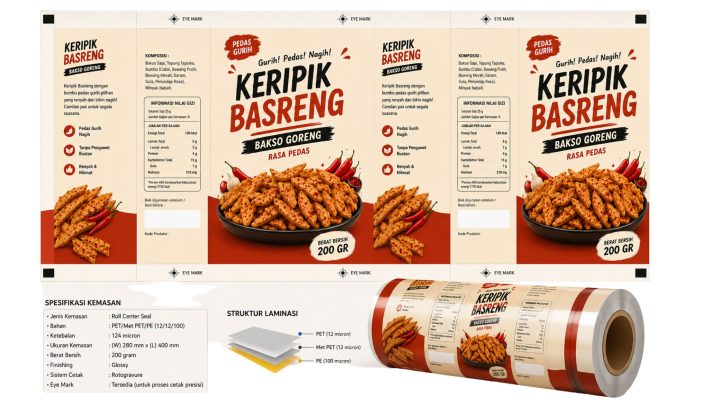 Mesin Kemasan Sachet Makanan 