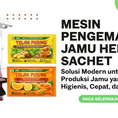 Mesin Pengemas Jamu Herbal