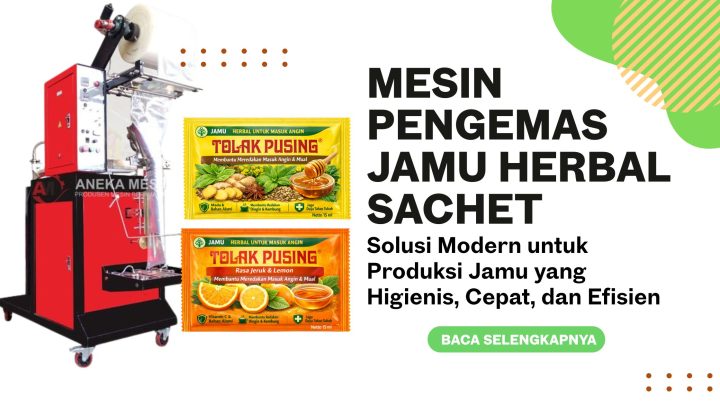 Mesin Pengemas Jamu Herbal