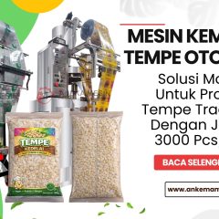 Mesin bungkus tempe sachet