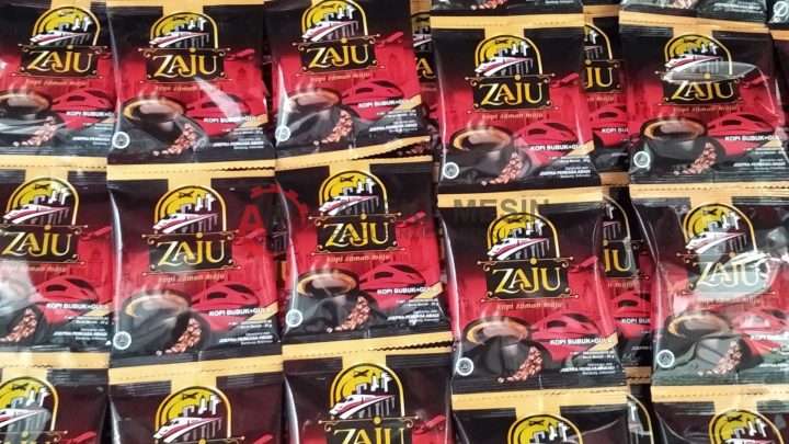 Mesin pengemas kopi sachet otomatis