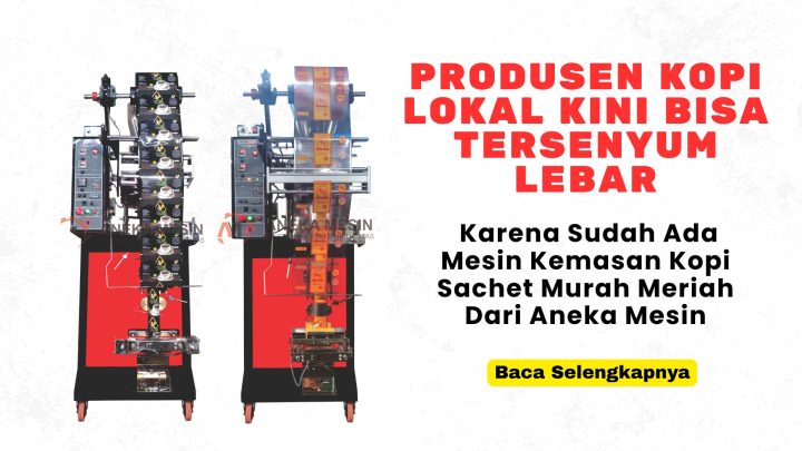 Mesin pengemas kopi sachet