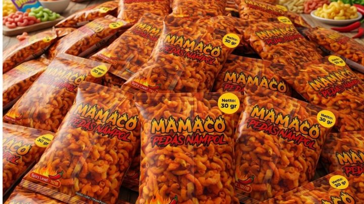 Mesin pengemas macaroni 
