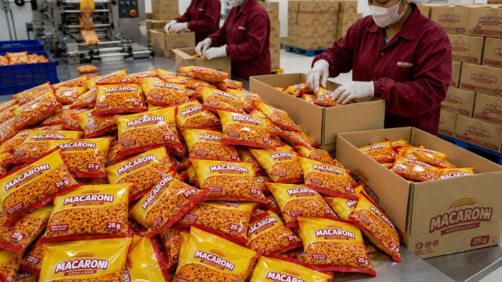Mesin Bungkus Macaroni Sachet