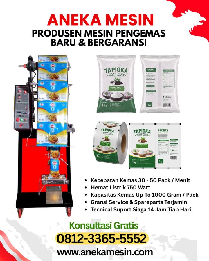 Mesin Bungkus Tapioka