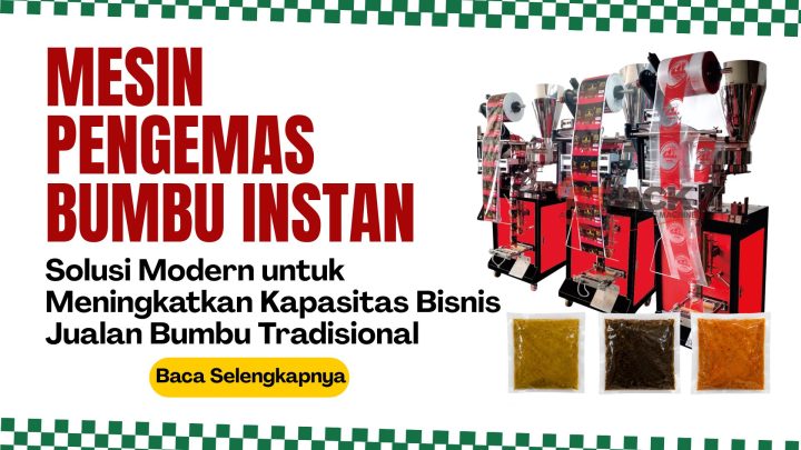 Mesin Pengema Bumbu Instan