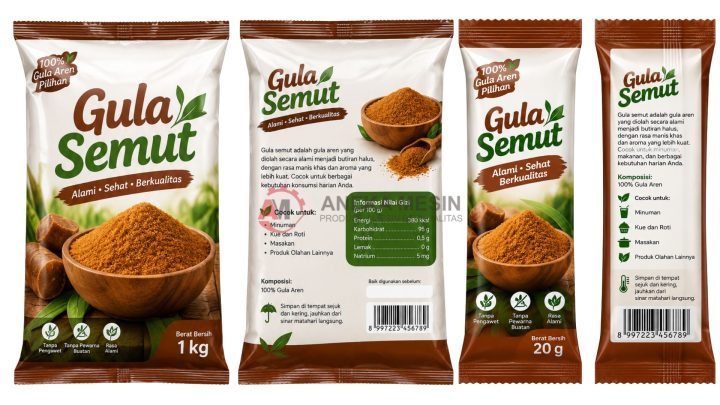 mesin kemasan gula aren